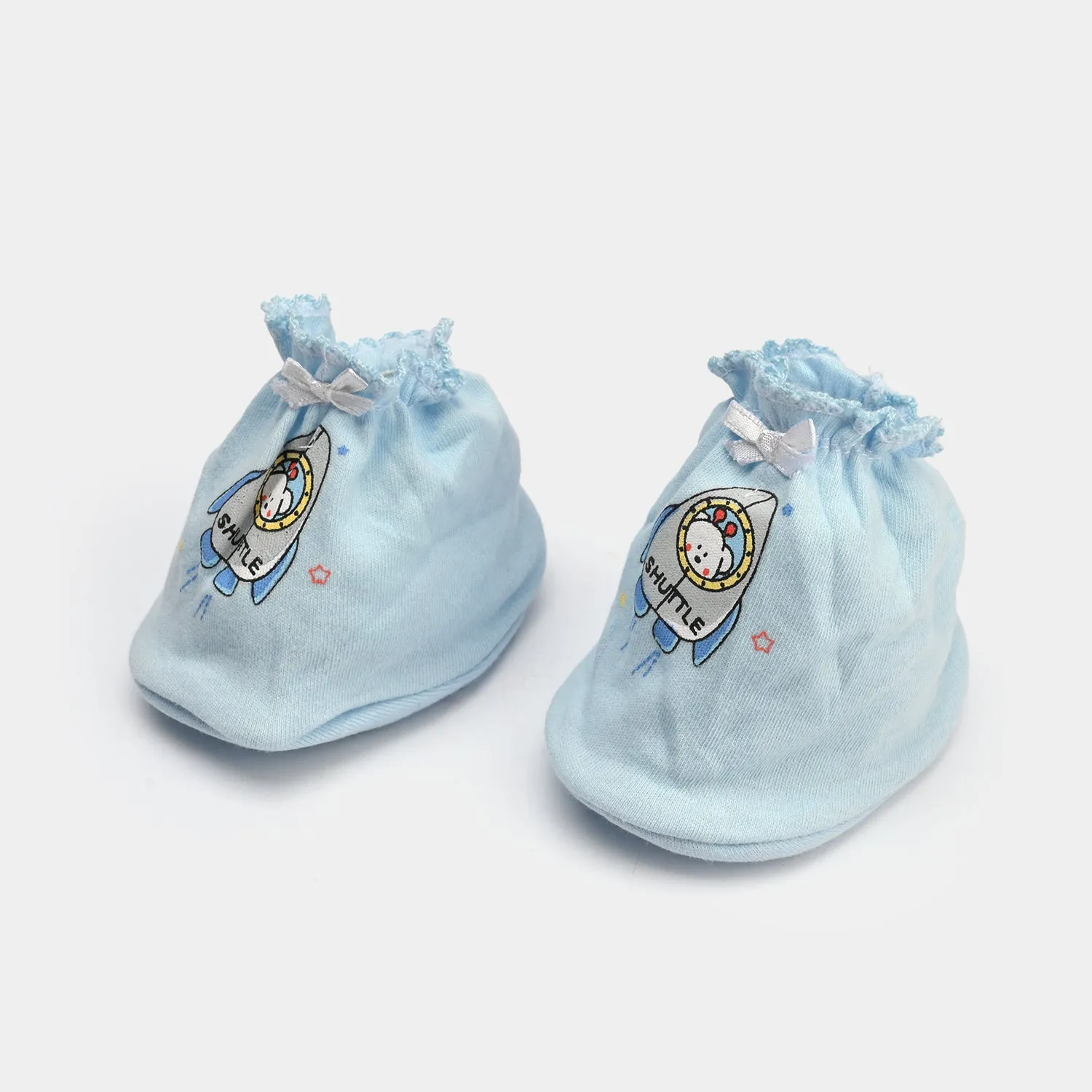 Soft Cotton Baby Booties | 6M To 12M