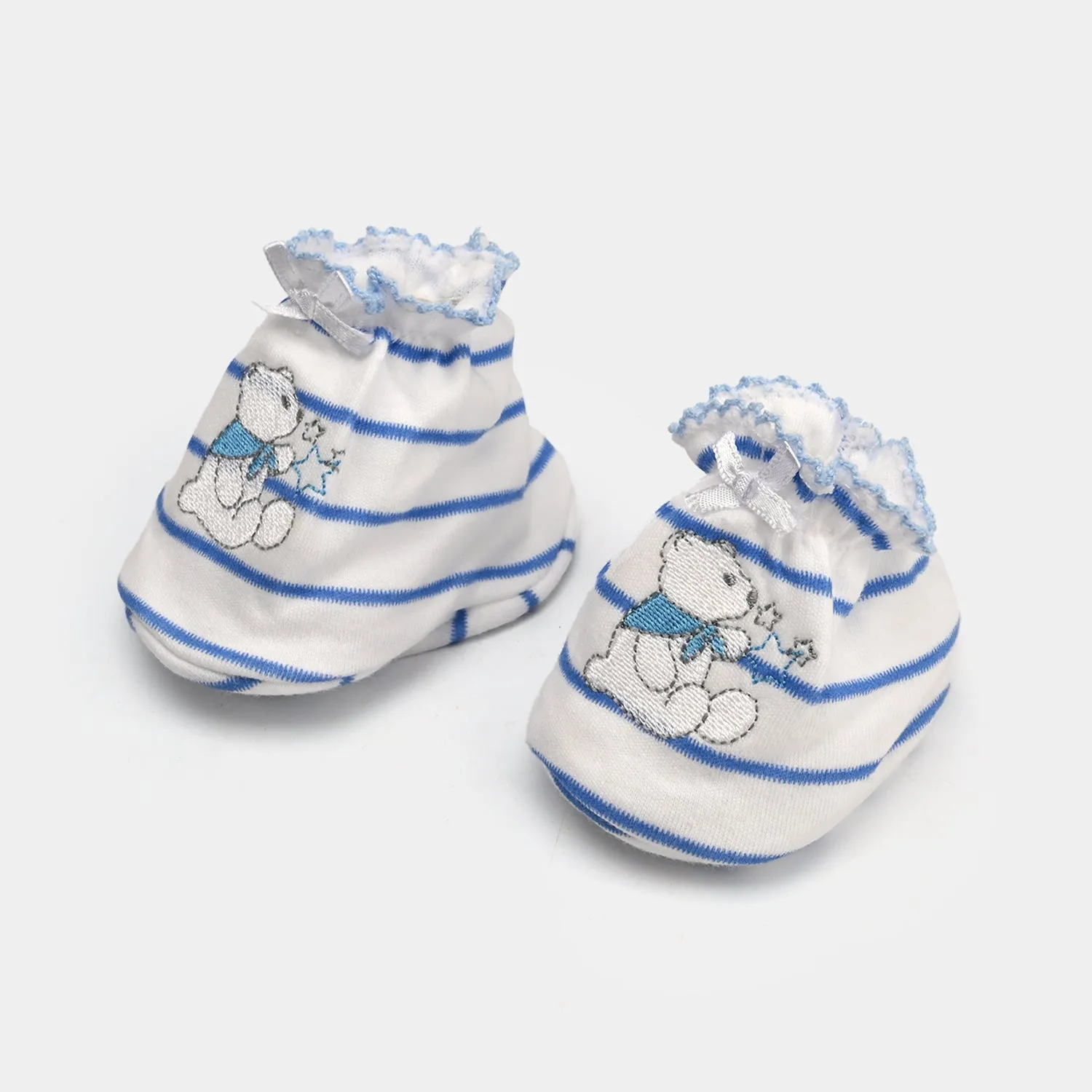 Soft Cotton Baby Booties | 6M To 12M
