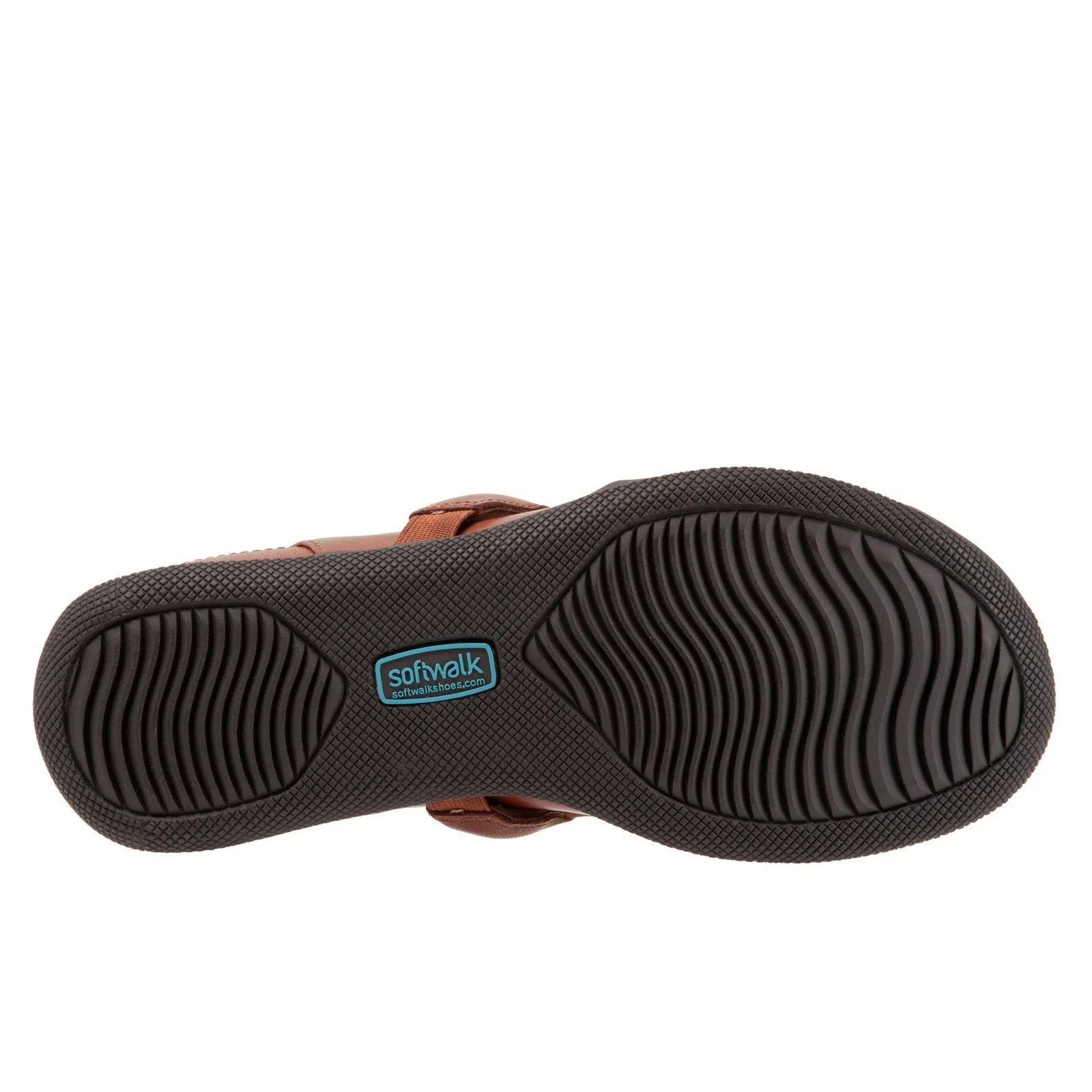 Softwalk Salina Woven S1365-245 Womens Brown Narrow Clog Flats Shoes