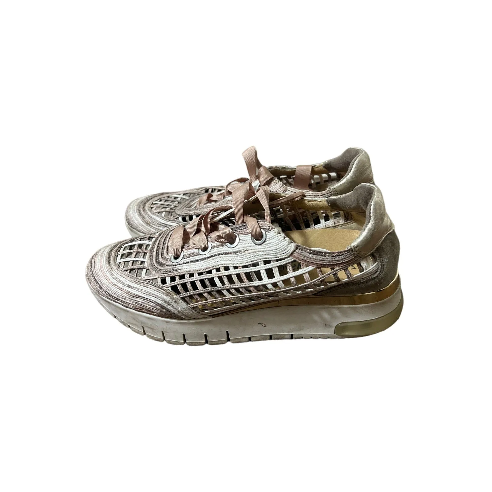 Softwaves Alma Kaki Sneakers Sz 40