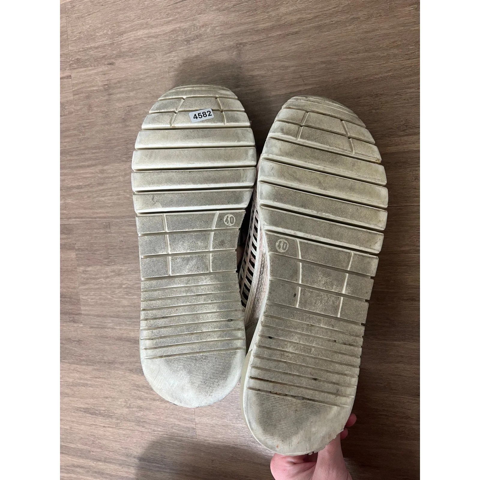 Softwaves Alma Kaki Sneakers Sz 40