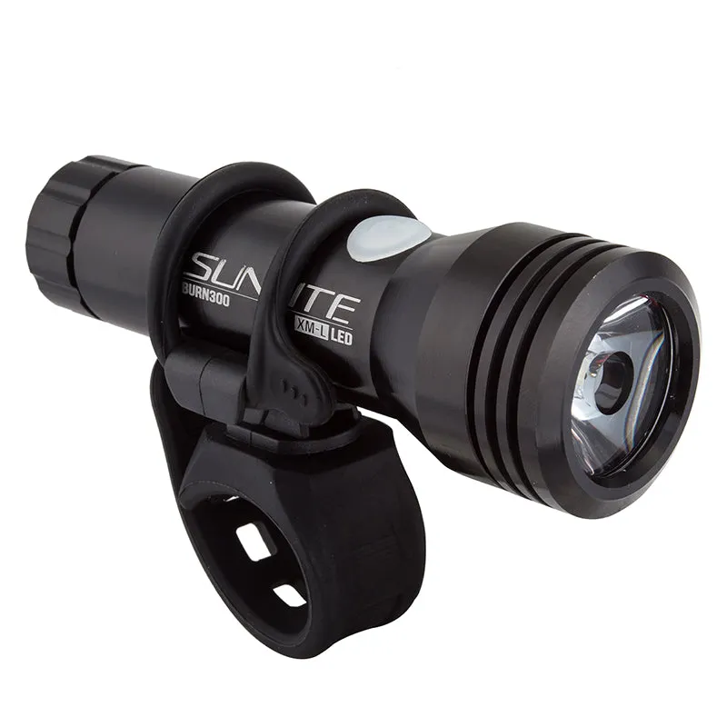 Sunlite Burn 350 USB Front Light Black
