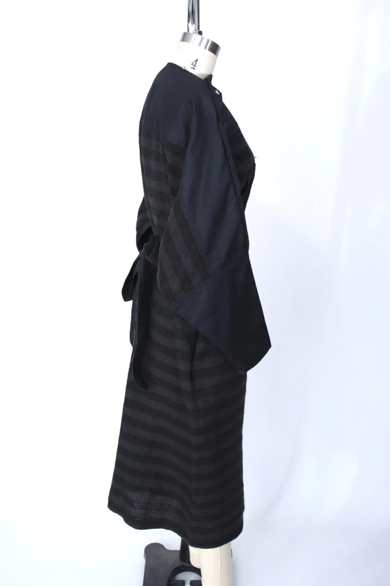 Takezo Japanese Woven Striped Dress