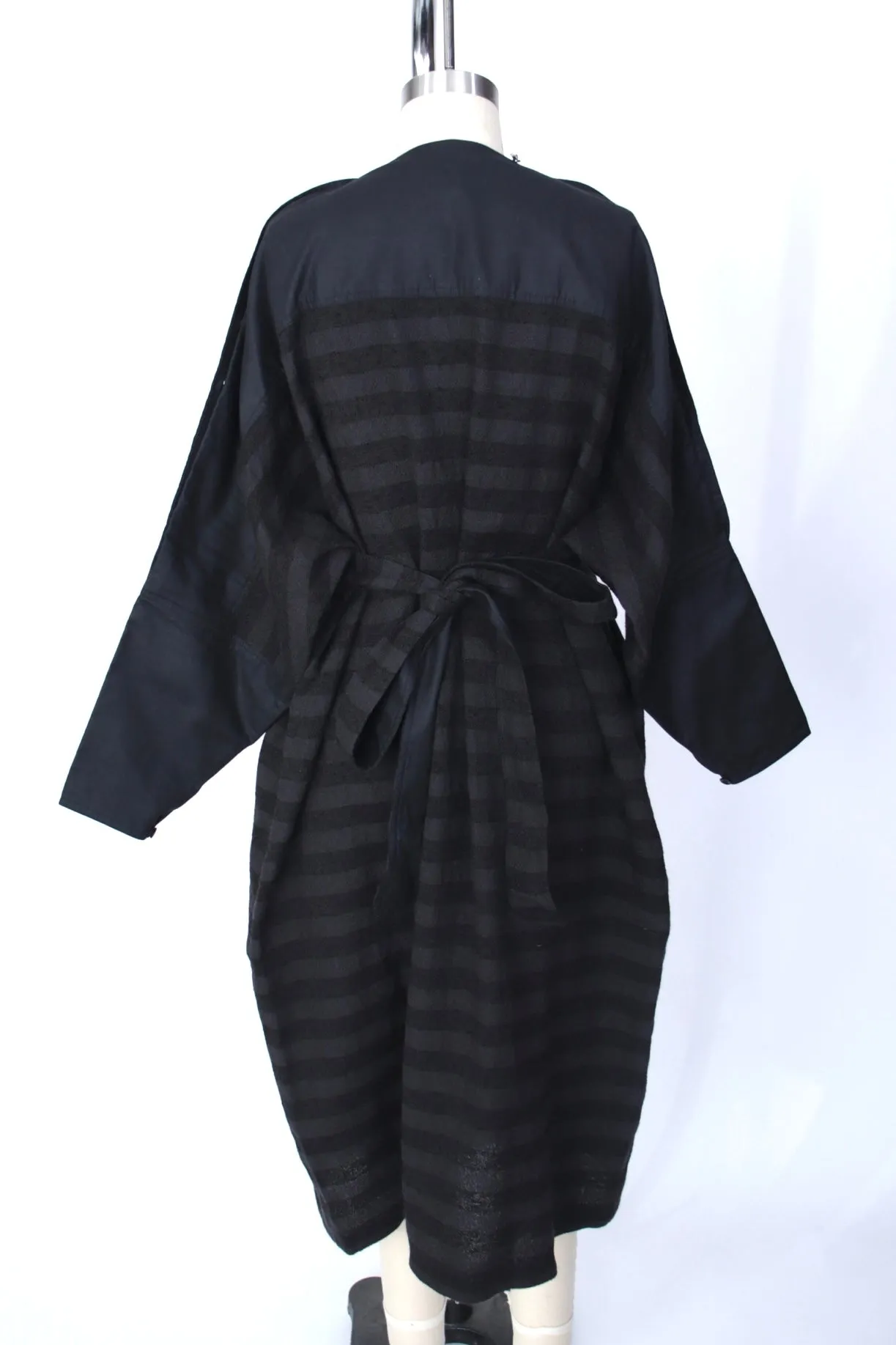 Takezo Japanese Woven Striped Dress