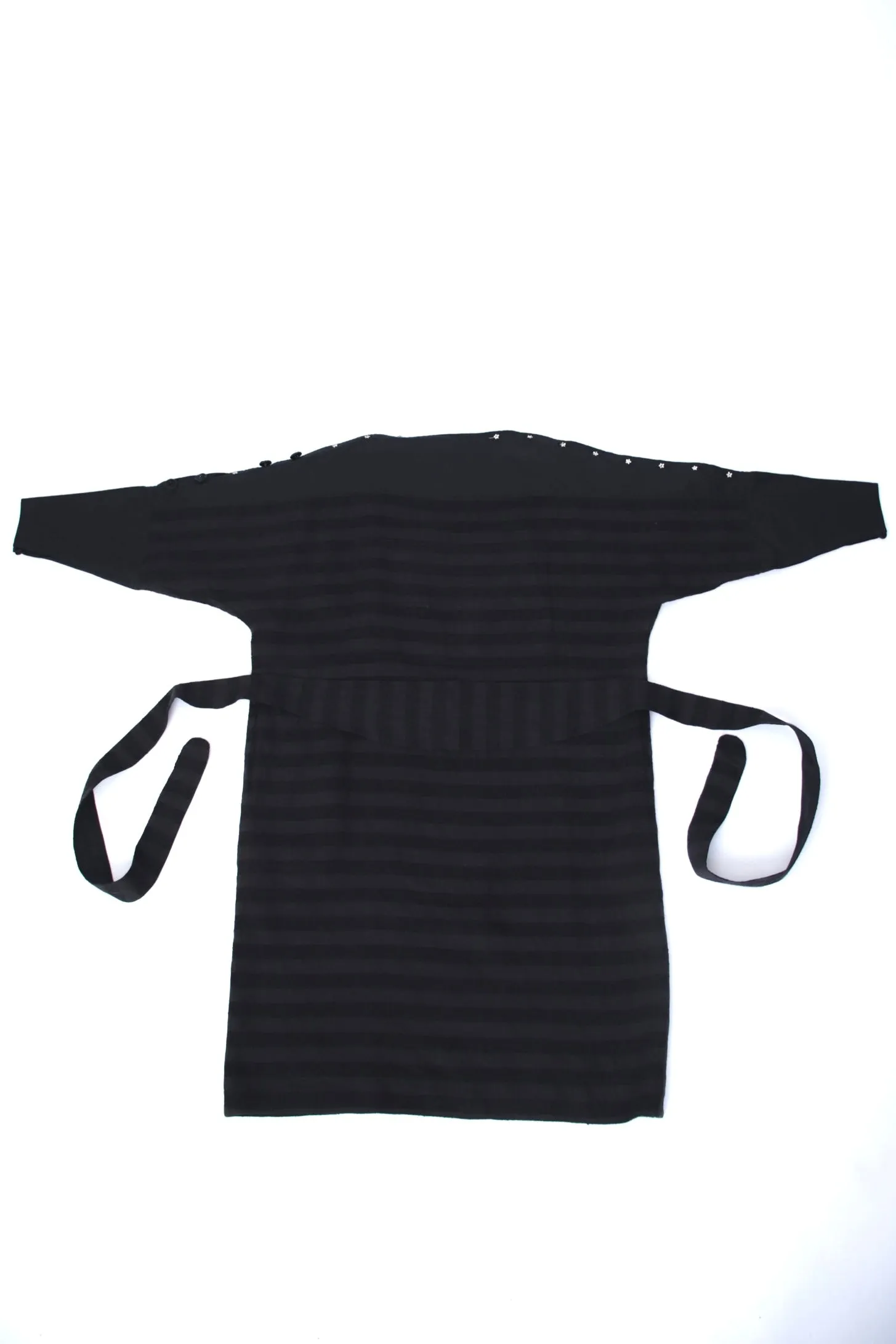 Takezo Japanese Woven Striped Dress