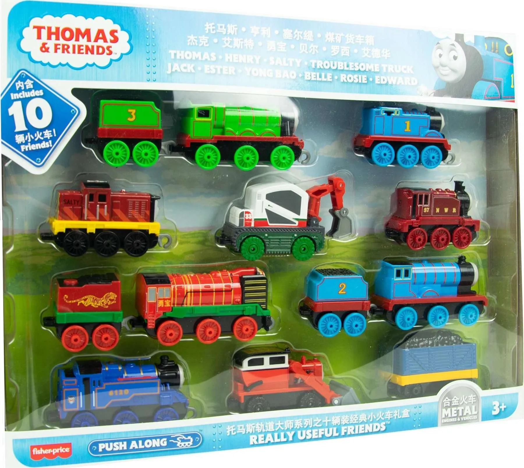 Thomas & Friends Metal Engines Assortment 10 Pieces Set