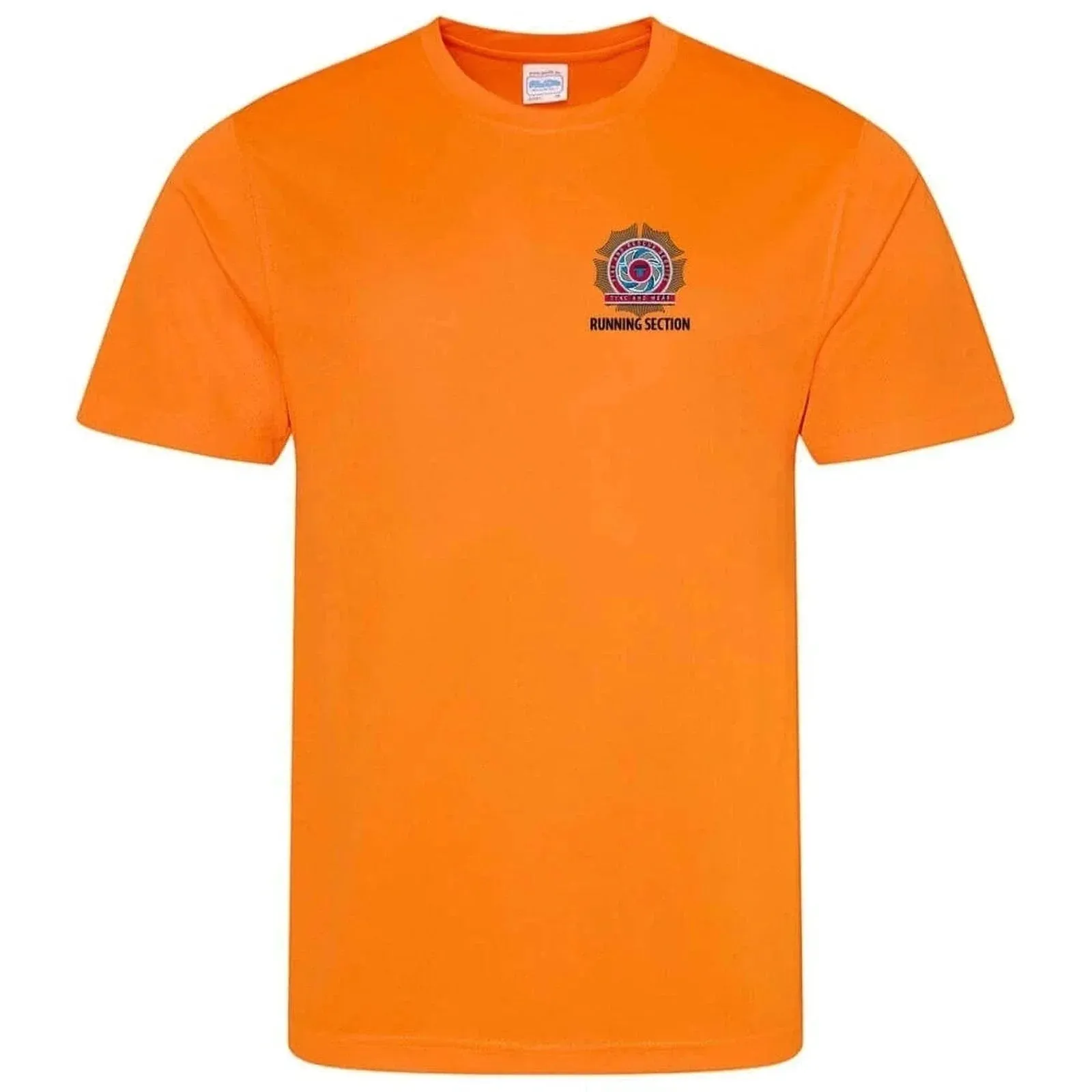 TWFRS RS - Unisex Tech T-Shirt - Electric Orange