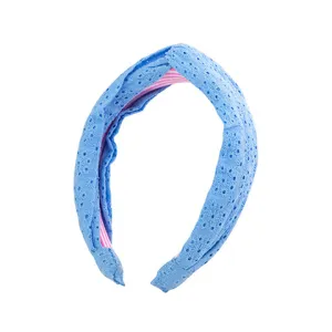 Twist Headband by Lilly Pulitzer - Frenchie Blue Eyelet