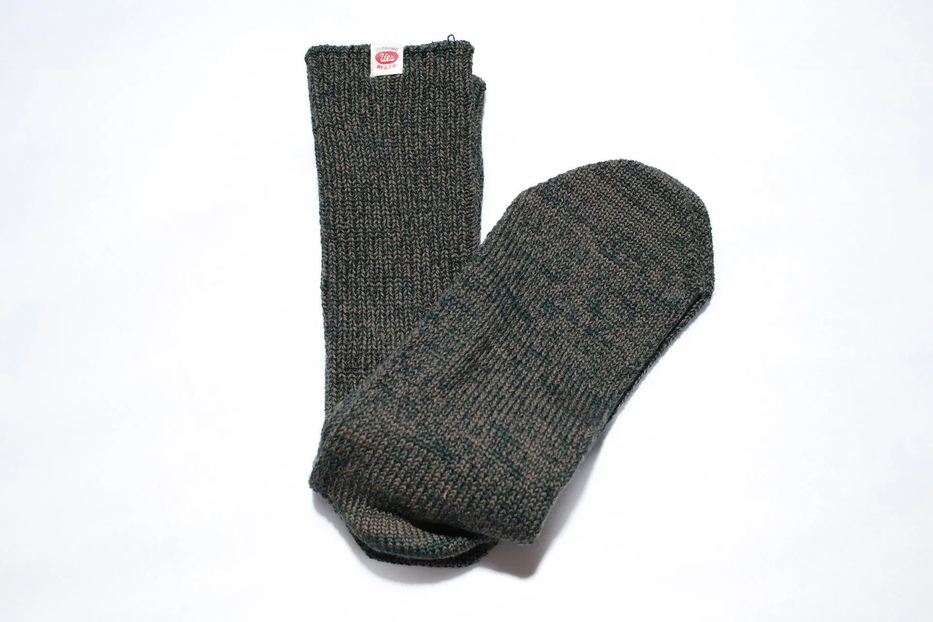 UES 8" Classic Heather Cotton Socks