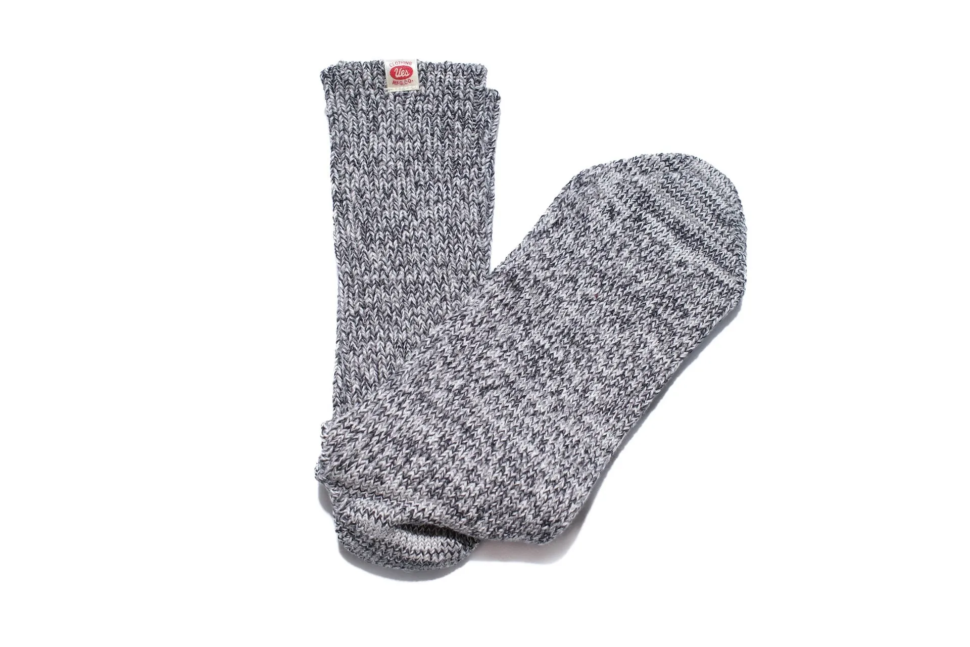 UES 8" Classic Heather Cotton Socks