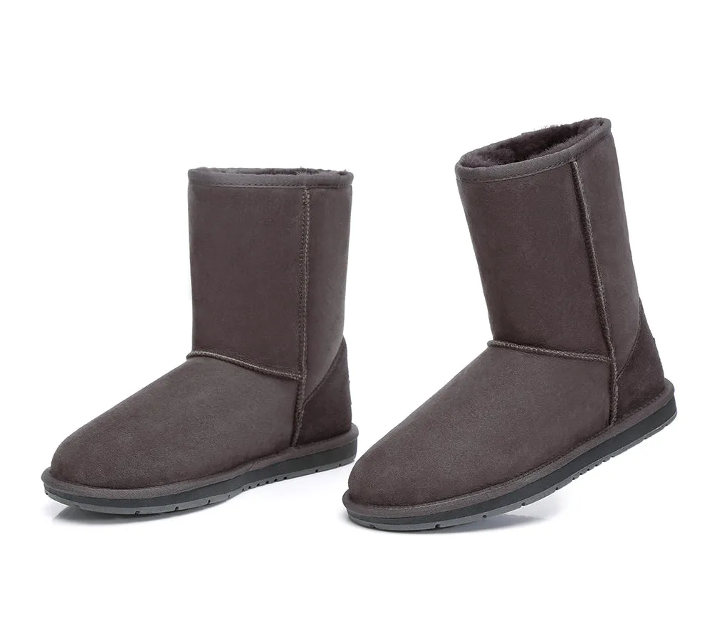UGG Kids Boots Sheepskin Wool Short Classic Water Resistant Nonslip Boots