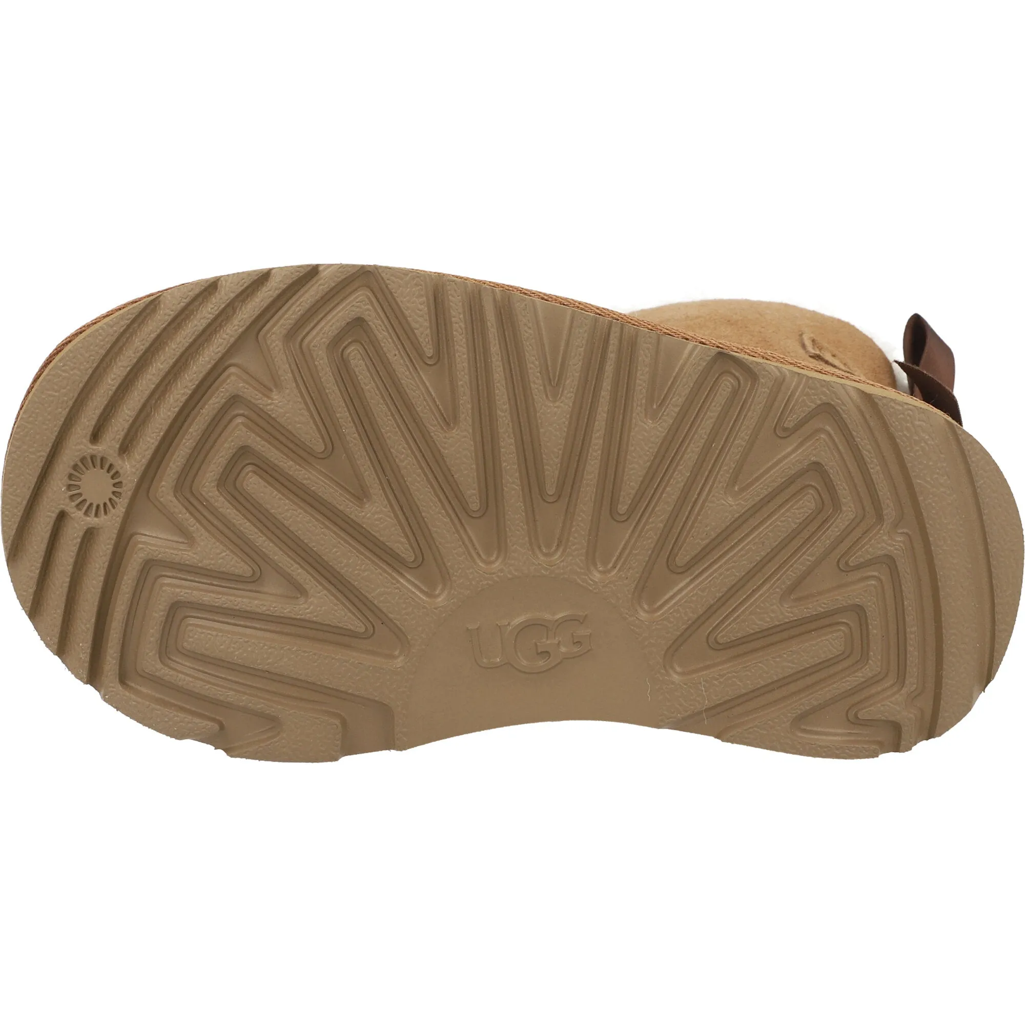 UGG Mini Bailey Bow II Chestnut Boots for Kids