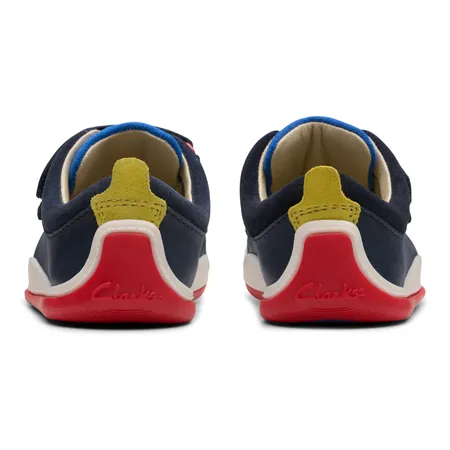 UK 6 Navy and Red Noodle Fun Walkers