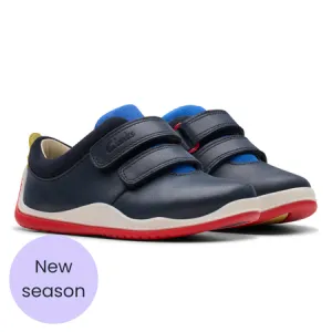 UK 6 Navy and Red Noodle Fun Walkers
