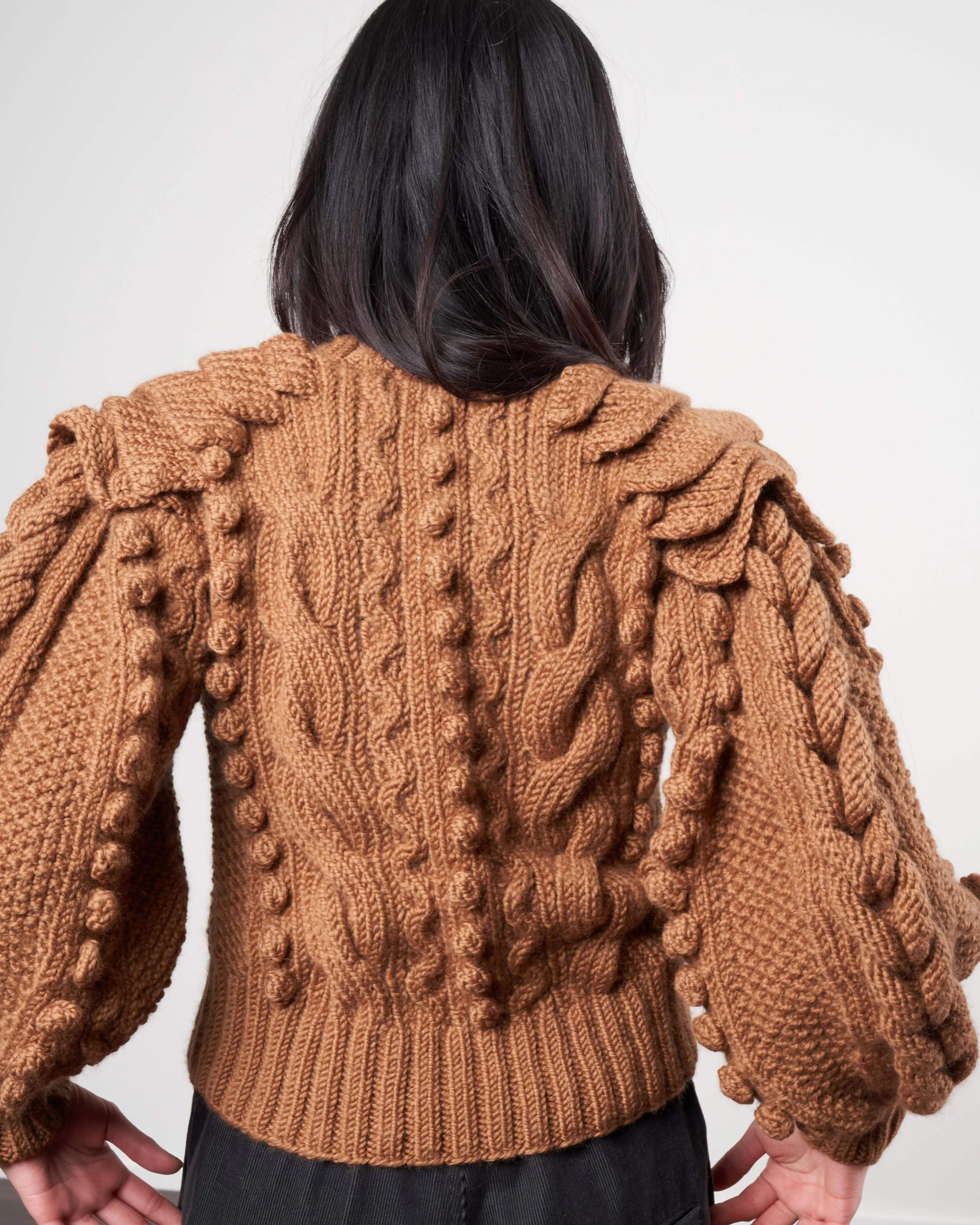 verena pullover - cocoa
