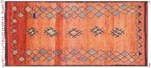 Vintage Moroccan Berber Rug - 5'7" x 11'2"
