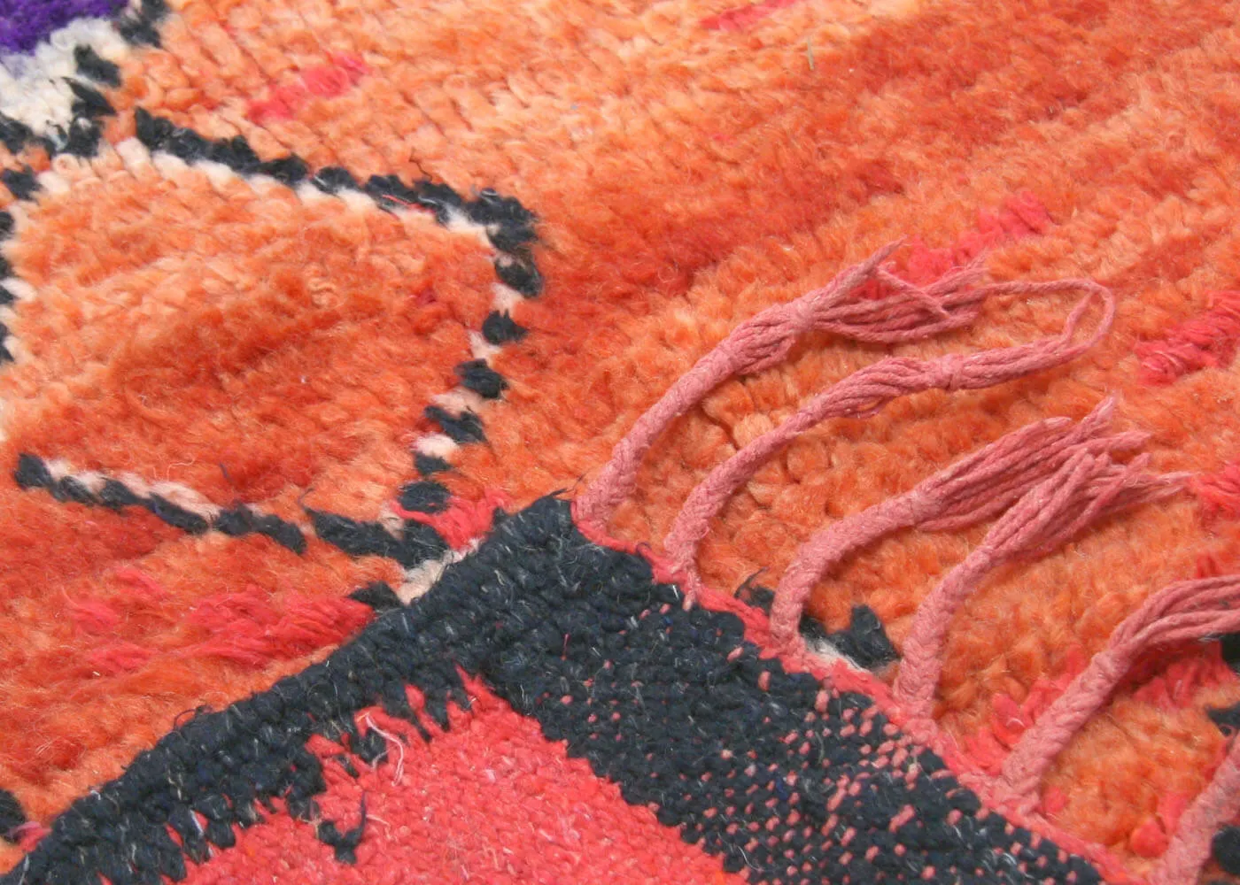 Vintage Moroccan Berber Rug - 5'7" x 11'2"
