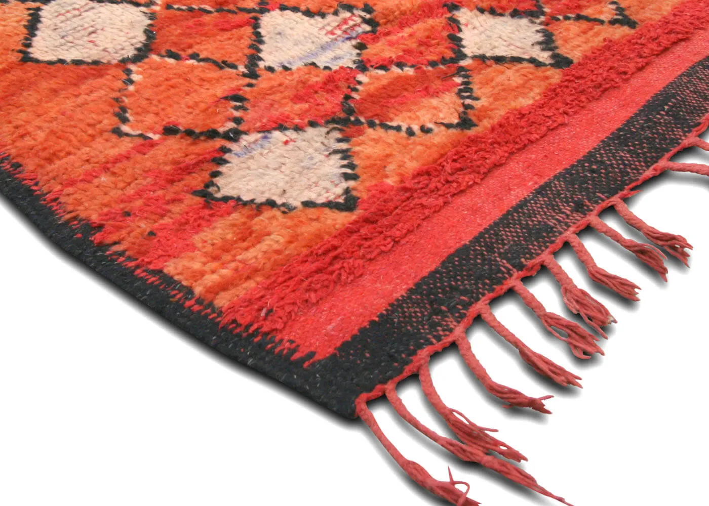 Vintage Moroccan Berber Rug - 5'7" x 11'2"
