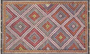Vintage Turkish Kilim - 6' x 9'11"