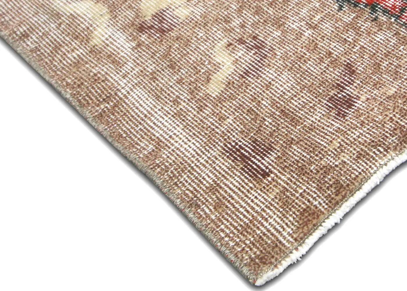 Vintage Turkish Mid-Century-Modern Rug - 6'7" x 9'8"