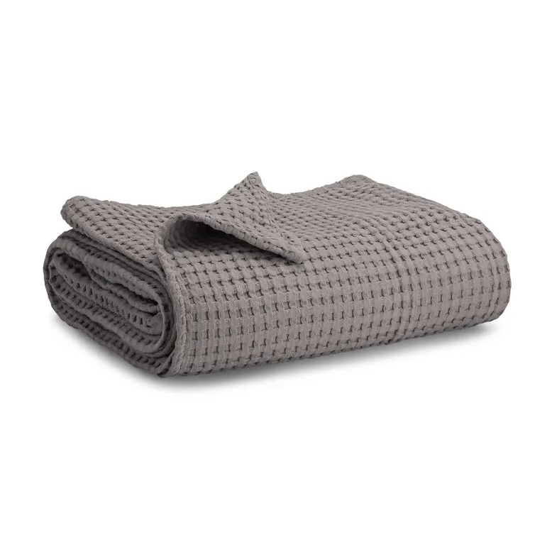 Waffle Blanket | Grey