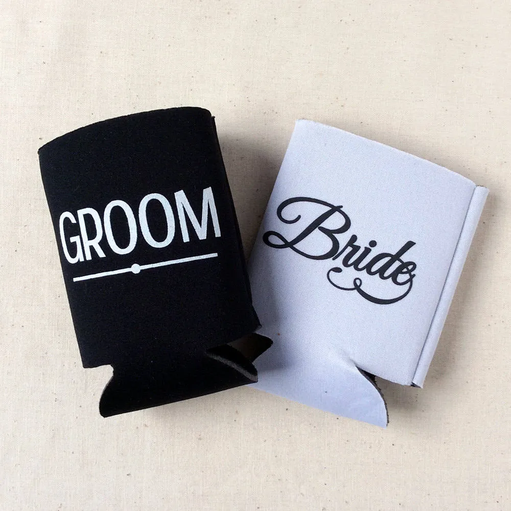 Wedding Can Cooler #169R - To Have and To Hold