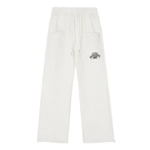 Women's American Letter Embroidery Sweatpants