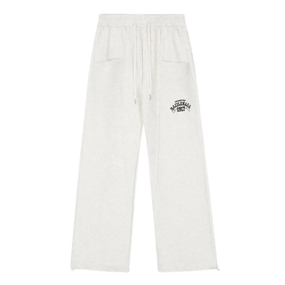 Women's American Letter Embroidery Sweatpants