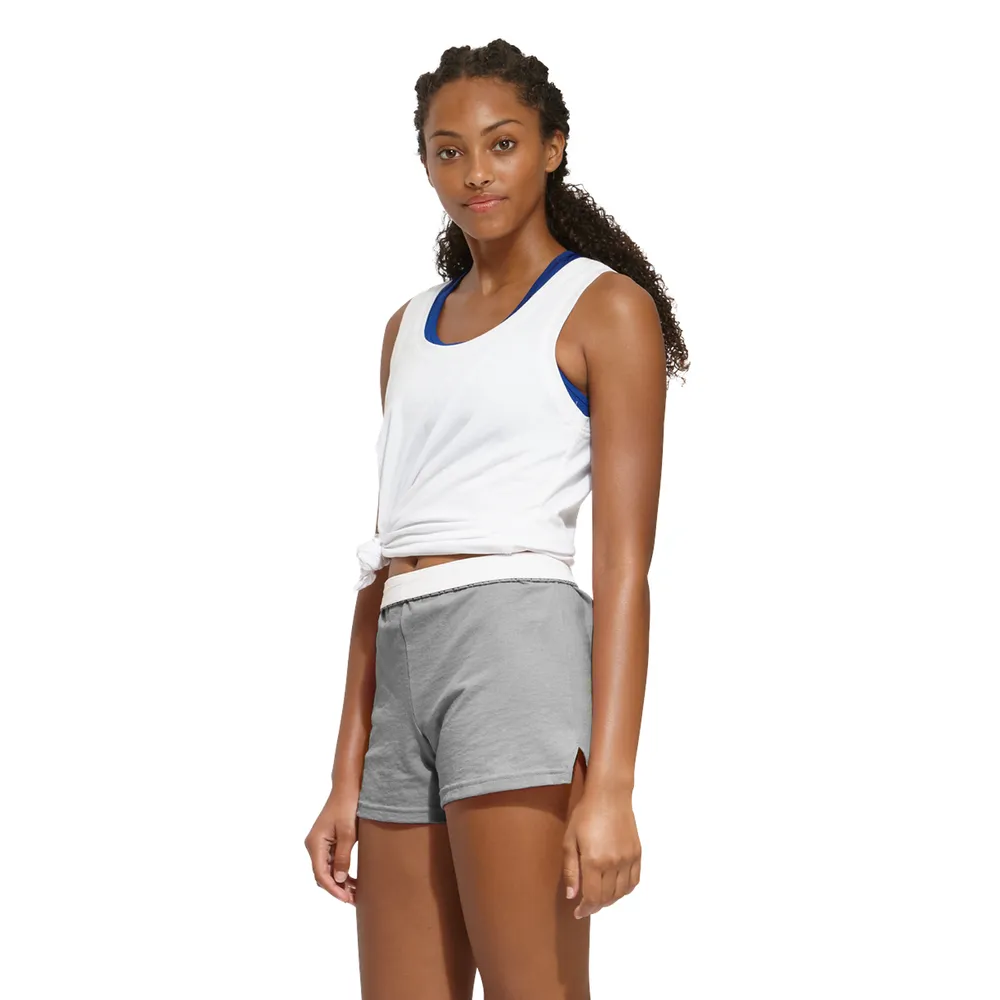 Womens Stylish and Versatile Elastic fold over Waist Shorts