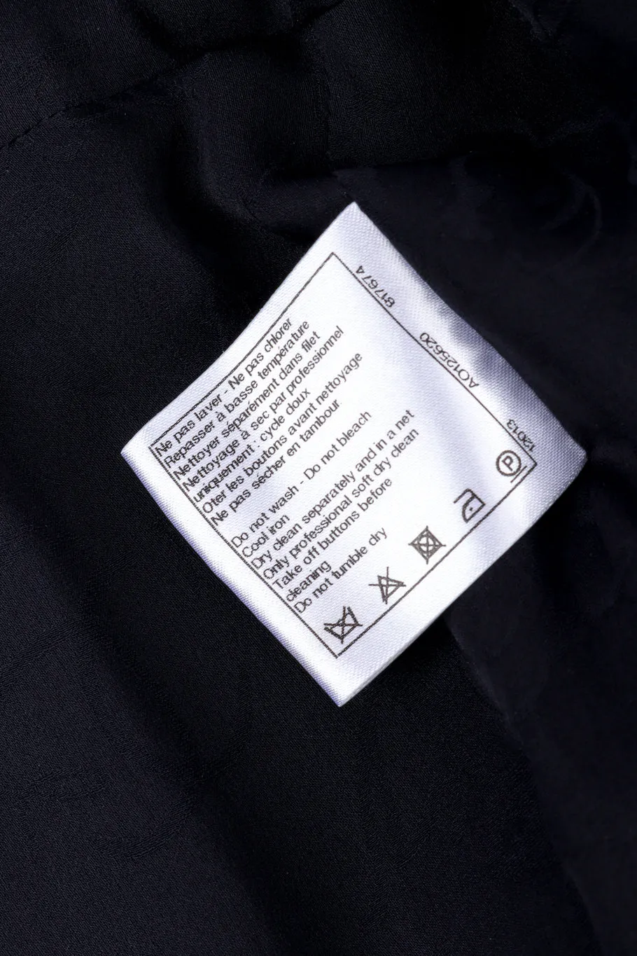 Woven Wool Collarless Jacket