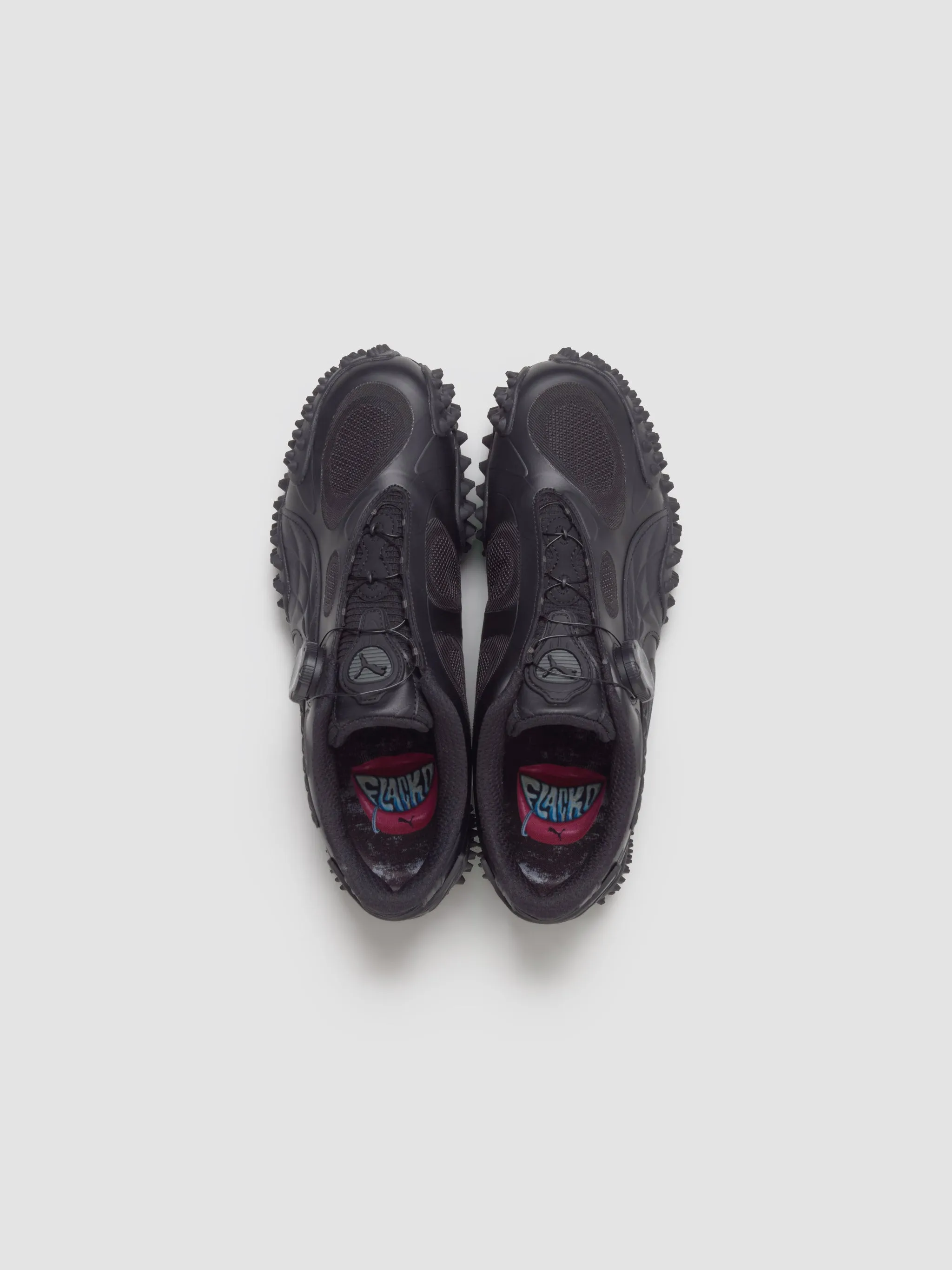 x A$AP ROCKY Mostro Disccords Sneaker in Black & Shadow Gray