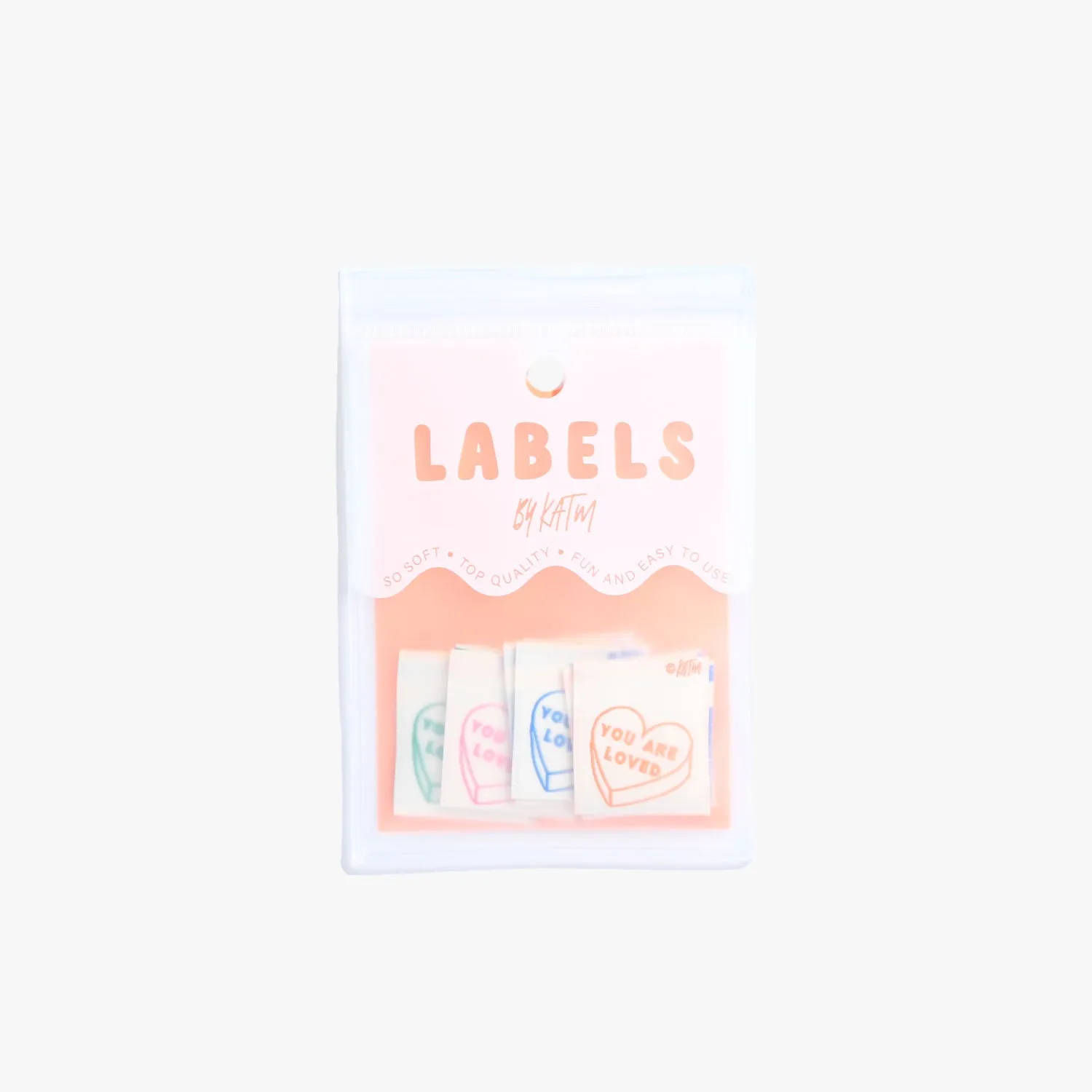 'You Are Loved' Labels | 6 Sew-in Labels