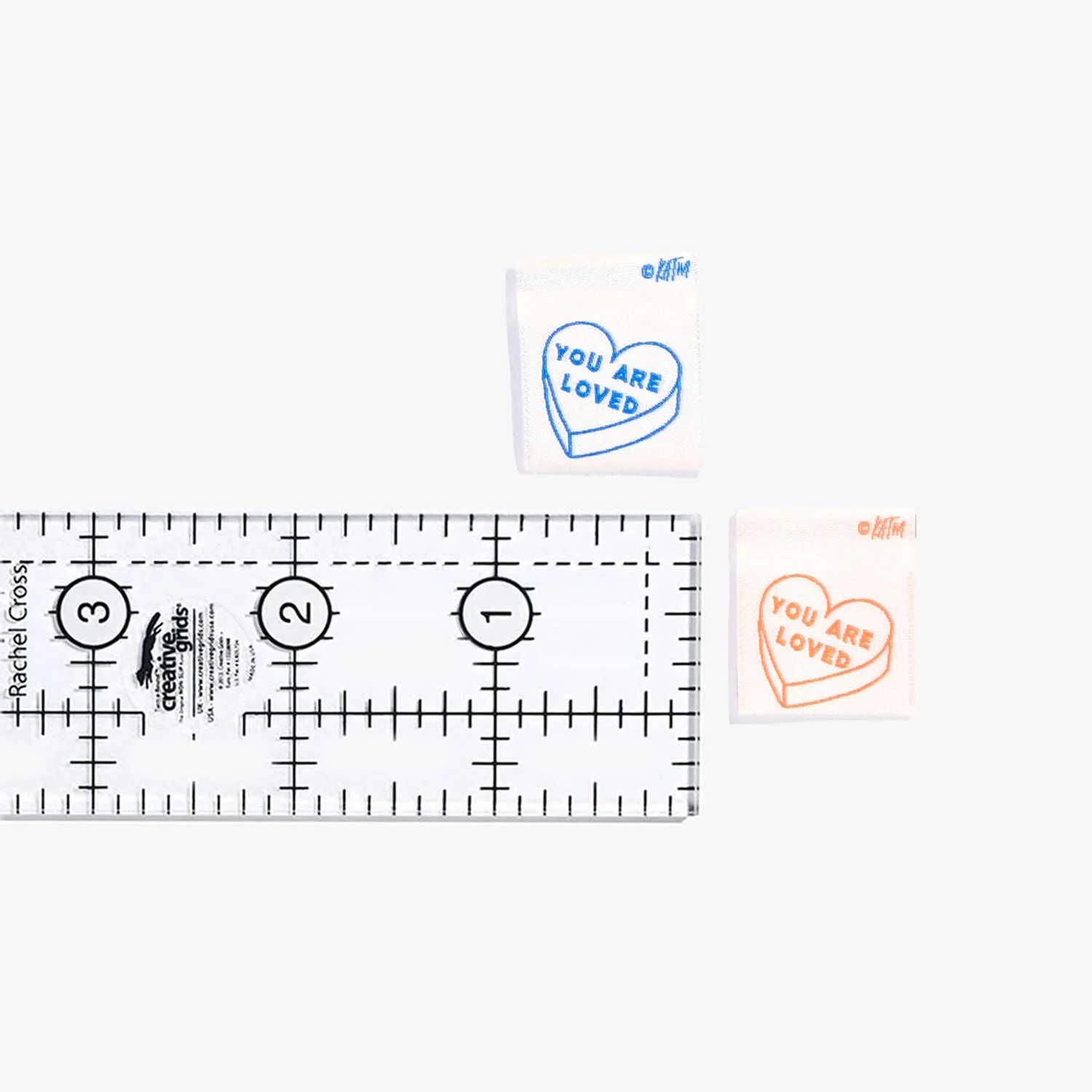 'You Are Loved' Labels | 6 Sew-in Labels
