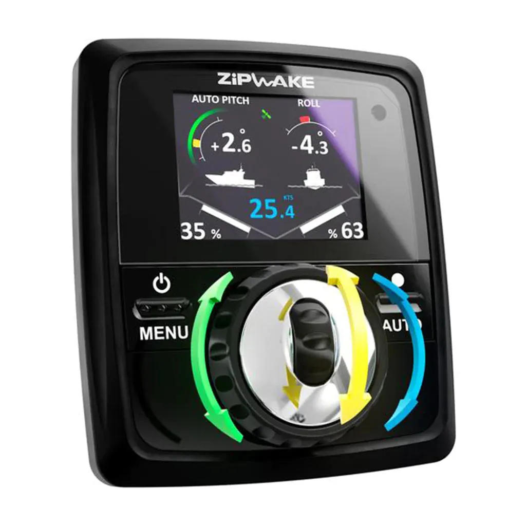 Zipwake KB750-S, 750mm Auto Trim Control System including display